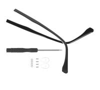LIFKOME Patas de Repuesto para Gafas Metal Negro, para Reparación