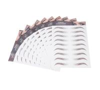 LIFKOME Pegatinas para Cejas 9 Hojas para Cejas Postizas 6d Efecto Pelo Natural y Realista Tatuajes Temporales Marrón Impermeables