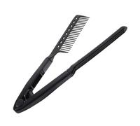 LIFKOME Peine Alisador Plegable de Peluquería Diseño V para Estilizar y Alisar Cabello Peine Plancha Ligero y Portátil para Salones y Uso Doméstico Color Aleatorio Color Aleatorio