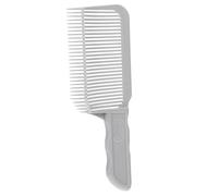 LIFKOME Peine De Arc Curvado Para Corte De Cabello Para Hombres Peine De Peluquería Duradero De Herramienta De Estilismo Precisa y Ergonómica Para Barbería Profesional Gris