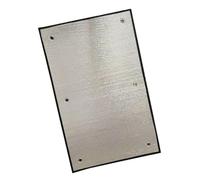 LIFKOME Película para Ventanas que Bloquea el Calor Lámina Aislante Negro Epe Foam Aislamiento Térmico Fácil de Instalar para Ventana y Techo en Fábrica y Solárium
