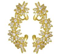 LIFKOME Pendientes De Clip Flor Para Mujer Sin Perforar Cartílago Accesorio De Cosplay