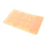 LIFKOME Piel Para Práctica De Maquillaje Permanente y Delineado De Ojos Material Apto Para Uso Alimentario y Diseño Anatómico Para Formación Tatuajes