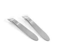 LIFKOME Pinza Cutícula de Acero Inoxidable Portátil Alicate Manicura Profesional Eliminador de Piel Muerta para Uñas Casa y Salón