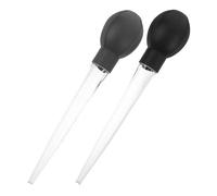 LIFKOME Pipetas para Vino de Plástico 28 Ml Extracción Precisa y Sellado Resistente para Cocina y Elaboración de Vino, Pack de 2 Unidades