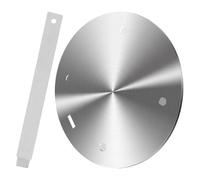 LIFKOME Placa Adaptadora de Acero Inoxidable 160Mm X 34Mm para Cocina de Inducción y Estufa de Gas Difusor de Calor para Utensilios de Cocina Accesorio Térmico para Cacerolas y