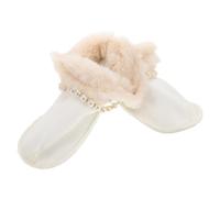 LIFKOME Plantillas Peludas Desmontables para Zapatos Agujeros, Forro Cálido y Grueso para Invierno, Talla 40/41, Color, Forros Suaves para Zapatillas de Hombre y Mujer