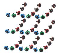LIFKOME Plastic Safety Eyes For Crochet Round Craft Eyes with Washers For DIY Puppets Stuffed Animals Bear Dolls Craft Supplies