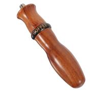 LIFKOME Portafiltro De Café Con Mango De Madera Diseño De Instalación y Rotación Manija Antideslizante Compatible Con Máquinas De Espresso Accesorio De Duradero