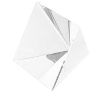 LIFKOME Prisma Óptico de Vidrio Piramidal para Experimentos Científicos y Enseñanza, Accesorio para Fotografía Efecto Visual y Decoración Especial