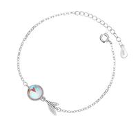 LIFKOME Pulsera De Cadena De De Pez Gradiente Simple y Lunar Para Mujer Pulsera Elegante De Brazalete Diario Para Casual
