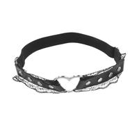 LIFKOME Punk De Cuero Sujetador Calcetines Correa Antideslizante Calcetín Fijo Soporte Calcetines Duradero