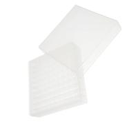 LIFKOME Rack para Microtubos De 1,5 Ml y 2 Ml, Caja De Almacenamiento Criogénico Tapa, 100 Compartimentos, Uso En Laboratorios y Centros De Investigación