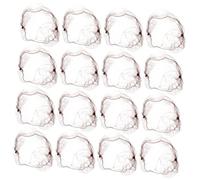 LIFKOME Redecillas Invisibles Cabello 50 Unidades 50 Cm Borde Elástico Cómodo y Suave para Profesionales de Hospital y Servicios de Alimentos