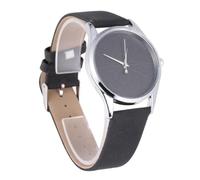 LIFKOME Reloj De Cuarzo Minimalista para Mujer Correa De Cuero Elegante y Casual para Ocasiones Especiales y Negro