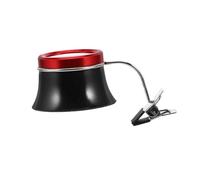 LIFKOME Reparación De Relojes Lupa Removedor De Rayones para Anteojos Lupa con Clip Lente De Reloj Lupa De Soldadura Lazo del Ojo Gafas De Aumento Gafas Led Lupa De Diadema Vidrio Rojo