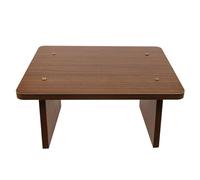 LIFKOME Reposapiés de Madera Inclinable para Debajo del Escritorio Taburete Portátil Ergonómico para Oficina y Hogar Banquito Cómodo para Elevar Pies y Aliviar Estrés Corporal