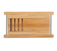 LIFKOME Reposapiés para Guitarra Clásica de Madera Maciza Taburete Regulable en Altura 4 Niveles Accesorio Portátil para Músicos Adultos Soporte Elevador para Práctica y Concierto