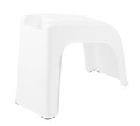 LIFKOME Reposapiés para Pedicura Ergonómico de Abs Beige Almacenamiento de Herramientas, Taburete Práctico y Conveniente para Salón de Cuidado de Pies