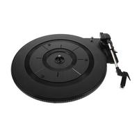 LIFKOME Retro Tocadiscos Vintage con Mecanismo Grande Diseño Gramófono Clásico Movimiento de Vibración para Hogar y Música