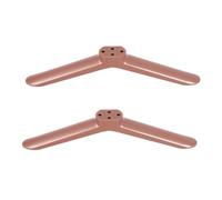 LIFKOME Soporte de Base de Pata de Pedestal de Mesa Soportes para TV de Montaje para TV de televisión Rose Gold