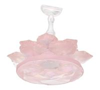 LIFKOME Soporte para Uñas Postizas Base Iridiscente de Flor de Cerezo, Tablero para Practicar y Exhibir Arte de Uñas, Color Rosa Diseño Cristal, Herramienta para Manicura Profesional