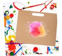 LIFKOME Tablero de Dibujo de Madera para Artistas Superficie Lisa y Resistente Portátil para y Herramienta Versátil para Dibujo y Escritura