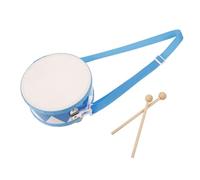 LIFKOME Tambor Infantil Doble Cara Madera Resistente Para Educación Musical Escuelas y Desarrollo Rítmico Niño Niña Niñas Años