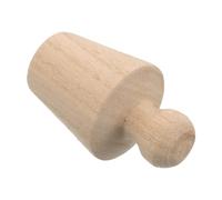LIFKOME Tapón de corcho para botella, tapones cónicos de madera beige, sellador de botellas con sellado hermético para barriles de vino cerámicos y almacenamiento prolongado en despensas