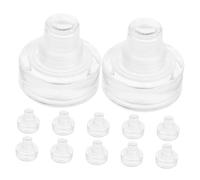 LIFKOME Tapón Multifuncional T para Botellas de Vino y Cerveza 12 Piezas Reutilizables Material de para Fiestas y Bodas para Botellas de Vidrio