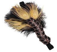 LIFKOME tocado de elegante para fiesta Venda brillante banda revelar oro diademas de niñas diadema de mujer tocado de la década de 1920 Tadle for Women Tocado de Carnaval tela