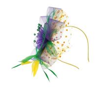 LIFKOME tocado de malla sombrero de boda real sombrero de fiesta de té tiaras para mujer sombrero fascinator nupcial accesorios para el cabello para la novia tocado de mujer Venda en línea