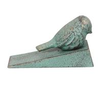 LIFKOME Tope de Puerta de Suelo Decorativo Sujeta Puertas Suelo Decorativos Pesado de Hierro Fundido Diseño Vintage y Forma de Pájaro para Circulación de Aire