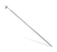 LIFKOME Varilla de Puesta Tierra Galvanizada para Eléctricas y Antenas Poste Portátil de Hierro para Proyectos Exteriores Clavija de Conexión Segura y Versátil