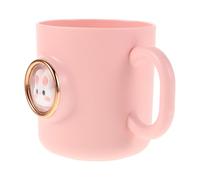 LIFKOME Vaso de Baño Reutilizable para Cepillo de Dientes Infantil con Diseño de Animal de Dibujos Animados Taza de Plástico y Portátil para Enjuague Bucal