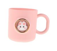 LIFKOME Vaso para Cepillo de Dientes Infantil con Diseño de Animalito y Soporte Reutilizable para Baño y Viaje Taza Plástica para Cepillos y Enjuague Bucal