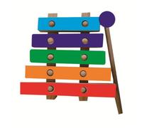 LIFKOME Xilófono de Madera DIY para Pintar Juguete Educativo para Manualidades Accesorio de y Arte Infantil para Desarrollar Imaginación y Habilidades
