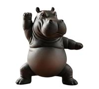 LIFNECESS Decoración de Habitaciones Figura de Estatua hipopótamo Torpe meditandoDecoraciones habitación meditaciones Esculturas para el hogar(A)