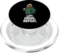 Lift Drink Repeat Oso Pardo - Esquí Invierno Fiesta PopSockets PopGrip para MagSafe