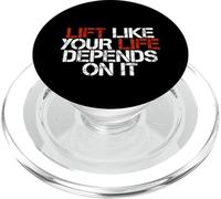 Lift Like Your Life Depends On It - PopSockets PopGrip para MagSafe