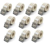 LiftAid Cinturón de marcha de transferencia con hebilla de metal y soporte para cinturón, lavable, 60 x 2 W (10 unidades), color beige