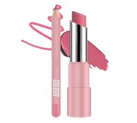 Lifter Glaze Bálsamo Labial, Crema de Labios Reparadora Para Niñas, Larga Duración, Resistente Al Agua Mate Lipstick Set, Lápiz Labial Aceite, Blanqueamiento Y Humedad, Cuidado Compacto No Adhesivo