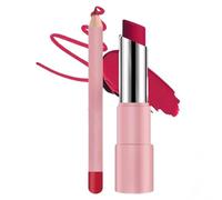 Lifter Glaze Oil Balm | 2PC LIFTER GLAZE GLAZE TINT BALM SET | 2 en 1 lápiz labial Non Stick con delineador brillo labios | Labios brillantes larga duración Balms manchados maquillaje coreano