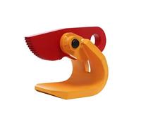 Lifting Clamp 1.5T Horizontal Plate Grab, Alloy Steel Magnetic Holder, 0-50mm Adjustable Jaw for, Metal Sheets,Antideslizante