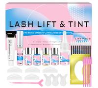 Lifting Pestañas Kit y Negro, 2026 Lash Lift Kit y Negro, Kit de elevación de pestañas Profesional, Natural & Voluminoso para Lifting de Pestañas, Apto para Salones de Belleza