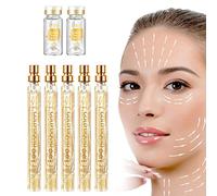 Lifting proteínas Coreanas, combinación proteínas solubles y Esencia nanooro, Hilo colágeno absorbible para Lifting, hidrata profundamente la Piel