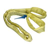 Lifting Sling 3 Ton Capacity | Soft Touch Heavy Duty Hoist Strap | PES Webbing for Construction/Transport/Machinery | Thickened Ends, 6:1 Security Factor (5m)