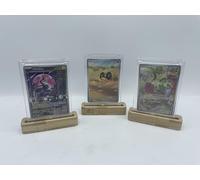 LiftWood 3 soportes para tarjetas TCG coleccionables magnéticas Pokemon Magic