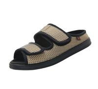 Lifup Sandalias Ajustables Respirable Zapatillas para Caminar Diabéticos para Mujer Caqui 40.5