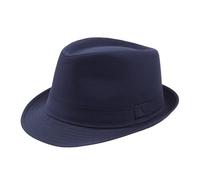 Lifup Sombrero Fedora Clásico, Trilby Panamá Verano Playa ala Corta Moda Unisex Azul